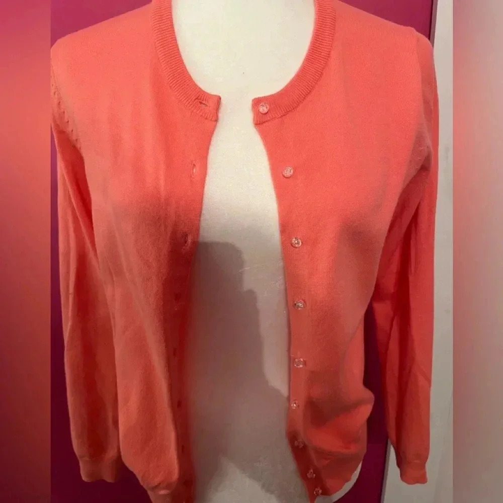 Lord and Taylor jewel button cardigan